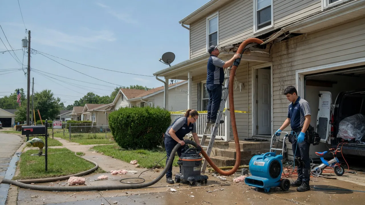 Water Damage Restoration in Slick, OK near me